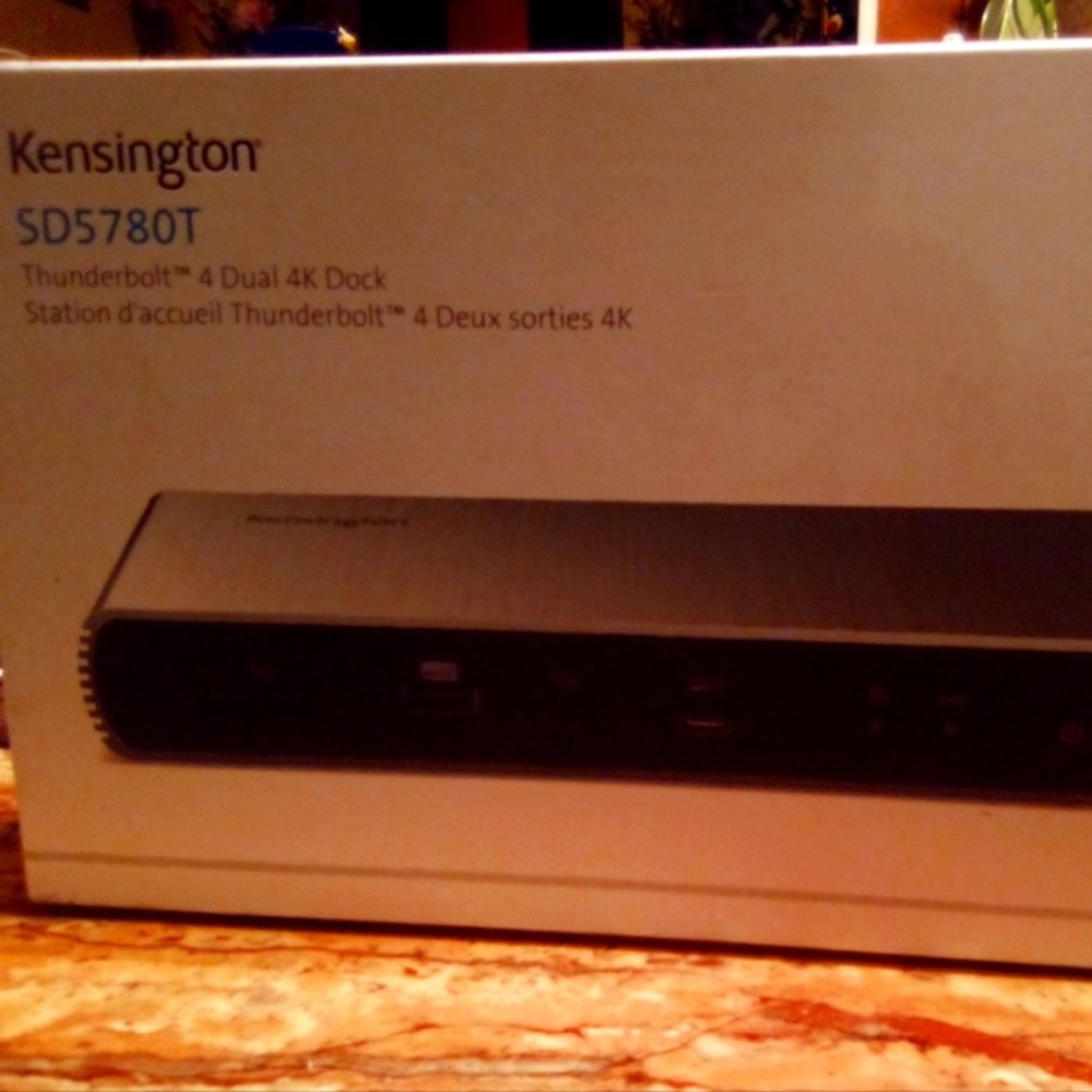 Kensington Thunderbolt 4 dual 4k dock station